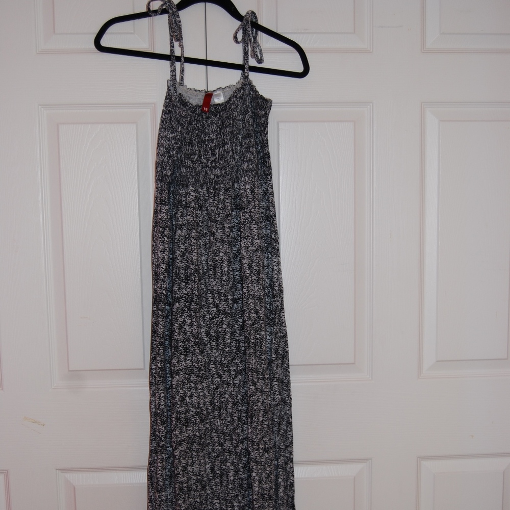 Black & White Maxi Dress